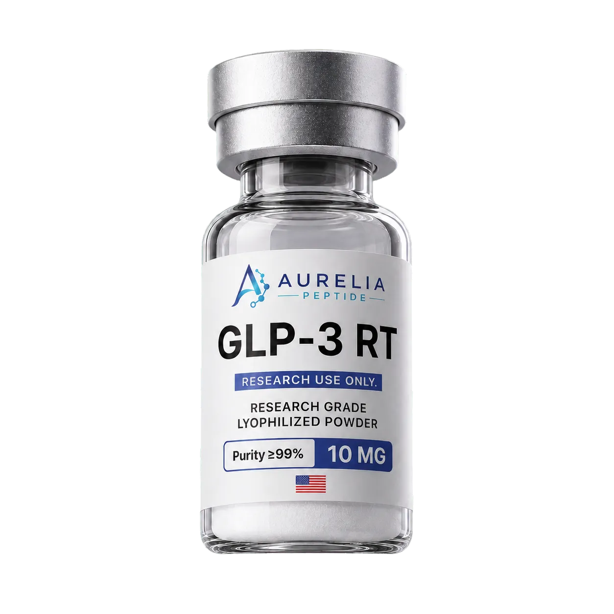Aurelia Peptide GLP-3 RT research vial